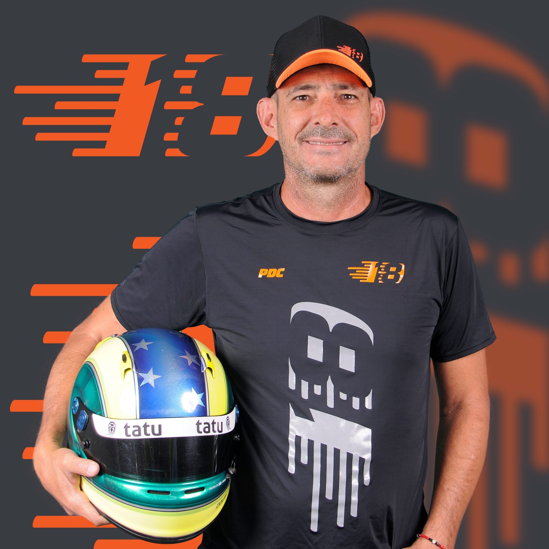 Kart pé de chumbo piloto Douglas Pitoli