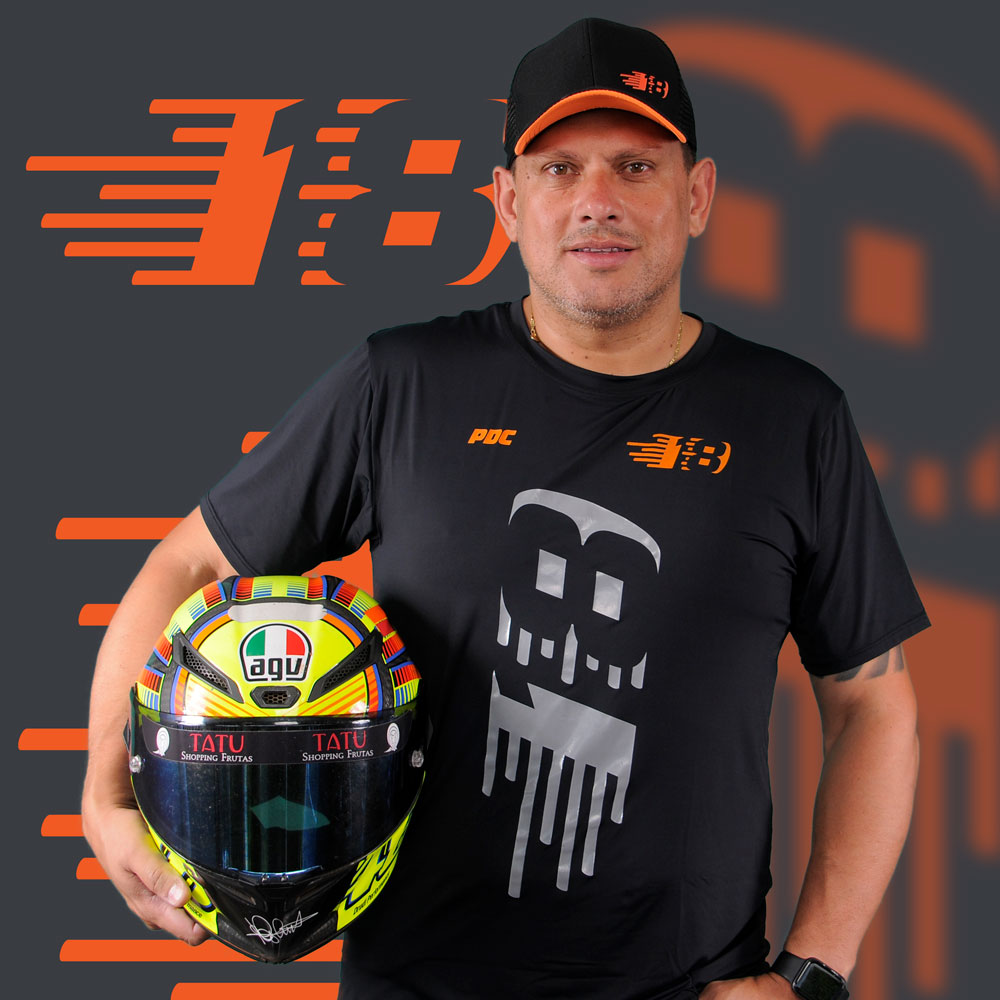  Kart pé de chumbo piloto Mayckon Mota 