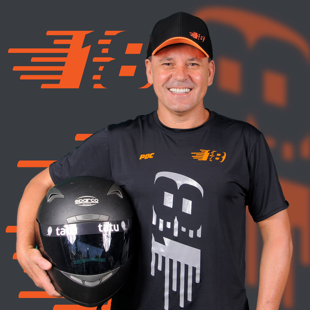 Kart pé de chumbo piloto Wiliam Saura