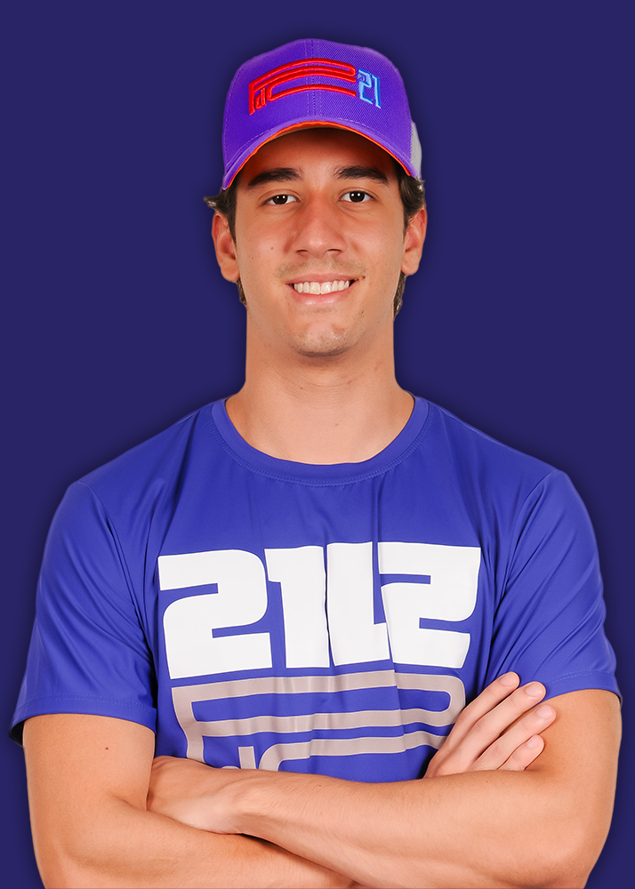 Kart pé de chumbo piloto Pedro Vieira