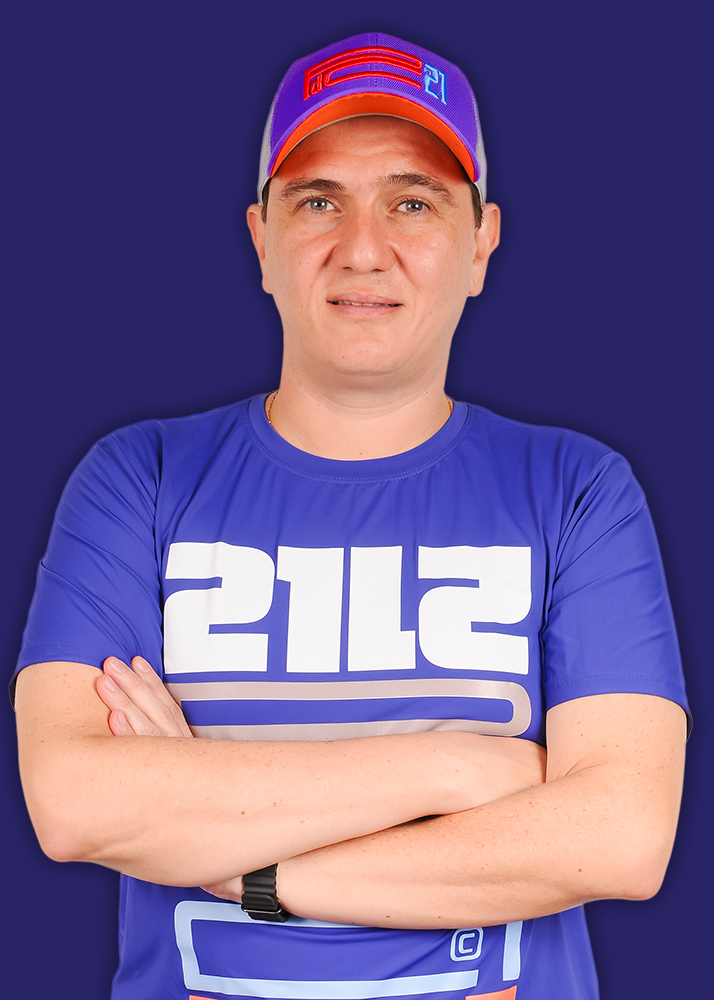 Kart pé de chumbo piloto Oswaldo Nogueira